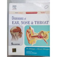 Diseases of Ear, Nose & Throat, 5th Ed, Elsevier (Used book, good condition)
