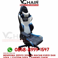 Servis Kursi Gaming , Ganti Kulit dan Tambah Busa