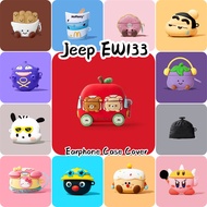 READY STOCKFor Jeep EW133 Case Casing Soft Silicone Cute Cartoon Earphone Case Cover NO.2