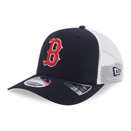 Boston Red Sox FW26 Two Tone Black 9SEVENTY Stretch Snapback Trucker Cap