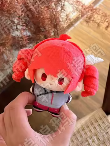 New Anime Kasane Teto Cosplay 10CM Maumet Cute Stuffed Body Plush School Bag Ornaments Cartoon Penda