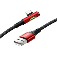 ROBOT DATA CABLE GAMING RWTC100 90 DEGREES 3A BLACK 100CM