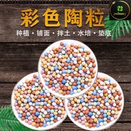 Rainbow Solid Leca Balls, Colorful Leca Balls 500g, 1kg 彩色陶粒