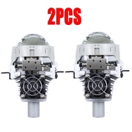 2.5 Inch Bi Led Projectors Lens Halo Headlight H4 H7 9005 9006 Hella 3R G5 Angel Eyes Car Lamp Kit 6