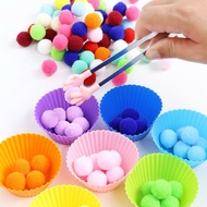 Autism Toys Fine Motor Therapy Set Sorting Colors Math Toys Pre School Early Learning Toys Montessor