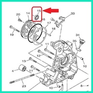 ◷  ▧ ◴ Magneto Oil Seal (Cap Cover Oil Seal) for Mio Sporty (Genuine 93102-19800)