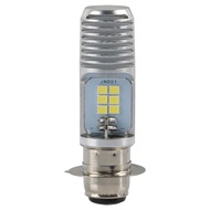 Đèn Pha LED Xe Máy Đơn Móng Vuốt P15D H6 H4 BA20D 12SMD Đèn Trước Ô Tô Bóng Đèn Độ Sáng Cao Dài Life