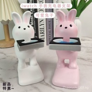 Cute Creative Bunny iwatch Watch Charger Stand Apple Huawei Watch Charging Dock SE Specialized Stand