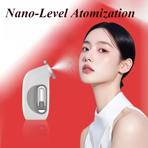 Nano Facial Vaporizer Portable Steam Cleaner Equipment Professional Skincare Beauty Nebulizers Esthe
