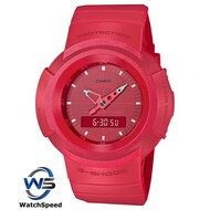 Casio G-Shock AW-500BB-4E Standard Analog Digital Men's Watch(Red)