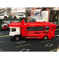 New Style Car Transporter Car Transporter 1: 64 Front Alloy Scania Truck Brand New Box Free Shipping