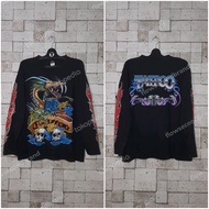 Kaos Lengan Panjang ROCK EAGLE TATTOO ©1998 Size L