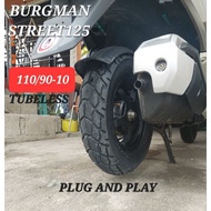 【hot sale】 BURGMAN TIRE,SEYOUN 110/90-10 Tubeless tire