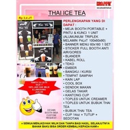 PAKET USAHA FRANCHISE MINUMAN THAI ICE TEA ES TEH TAWAR THAILAND