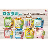 [Shuangmei] Audio Wall Chart ㄅㄆㄇ/Knowing Body/Transportation/123/Animal/ABC