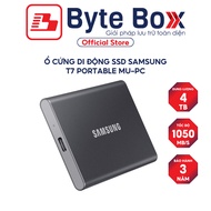 Samsung T7 Portable MU-PC SSD Portable Hard Drive 500GB / 1TB / 2TB / 4TB 1050MB/s