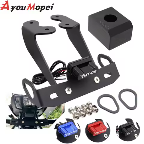 For YAMAHA MT09 FZ09 SP09 MT 09 FZ 09 MT-09 FZ-09 2017 2018 2019 2020 Motorcycle Accessories License