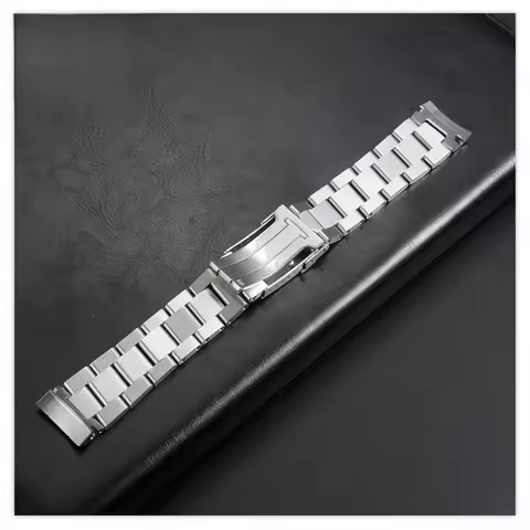 Men's Super Ocean Solid Stainless Steel Curved Bracelet22mm Compatible with Breitling Avenger Watch 