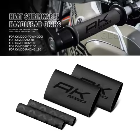 Heat Shrinkable Handlebar Grips Clutch Brake Lever Cover For KYMCO AK550i AK550 AK 550 X-Town 300 KR