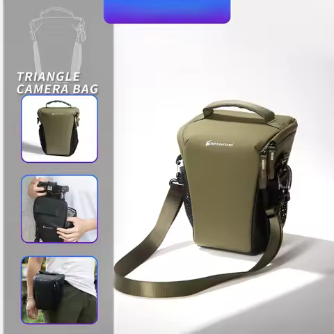 Multi-Functional Camera Storage Bag Universal for Nikon Z50/Z fc/GoPro Travel Portable Crossbody Fan