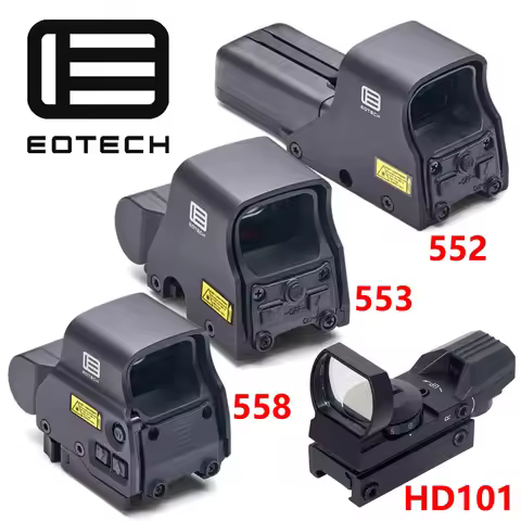 EOTECH 558 551 552 553 Red Green Dot Holographic Sight HD101 4 Reticle Red/Green Dot Collimator Opti