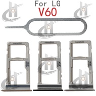 For LG V60 Sim Card Tray Slot Holder Card Holder Reader SD Slot Adapter Replacement Parts