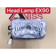 DEMAK EX90 EX 90 DY90 DY 90 HEAD LAMP HEAD LIGHT LAMPU DEPAN CLEAR / SMOKE TINTED