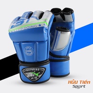 Găng Tay Boxing MMA BN Găng Tay Đấm Bốc Hở Ngón Võ Thuật Quyền Anh Muay Cao Cấp Chính Hãng Nhiều Màu