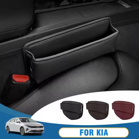 1Pcs For Kia Sportage Rio 2 3 4 5 Soul K5 Carnival Picanto EV3 EV6 Forte Car Seat Gap Organizer Stor