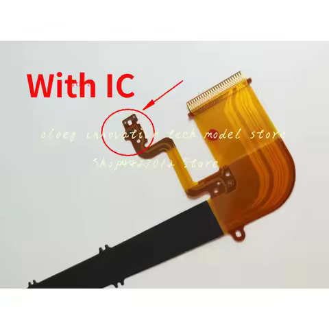 (With IC) NEW For Sony A6400 A6100 LCD Flex Display Flexible Screen Hinge Cable FPC ILCE-6400 ILCE64
