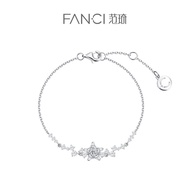 Bracelet Fanci Galaxy Silver Lucky Lady][New Product Series Gift for Girlfriend Fan Qi Lucky Star925