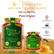 Genuine Australian Organic Wild Raw/ Leatherwood/ Macamadia honey, Pure Origins brand, 250g, 500g