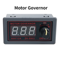 1PCS DC 9V-60V 12A Auto PWM DC Motor Speed Controller Regulator Governor with Knob Switch Volt Regul