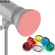 NOBLE Light Diffuser Cloth Red Yellow Photo Studio Standard Cover 7" 180mm Flash 55 ° White Soft Lig
