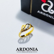 ARDONIA Cincin Alun Emas 375 (9K Gold / 375 Gold)
