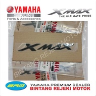 3D Emblem, Embossed Emblem Xmax Grey 2021 Black Chrome B74-F173B-20