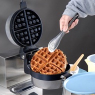 Junmai Electric Heating Waffle Maker Commercial Electric Heating Rotating Single Double-Headed Cake 