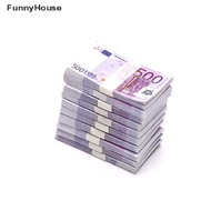 Berkah 200lembar1per12rumah Boneka Miniatur Uang Kertas Euro