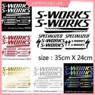 【YAFEXBAG】SPECIALIZED S-WORKS Sticker Decal for Mountain Bike/Road Bike
