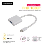 Ursa Mart ✮ Mini Display Port Connects to VGA ✮ Mini Display Port / Display Port Series ✮ Connects to VGA