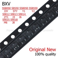 50PCS S8050 S8550 SS8050 SS8550 S9012 S9013 S9014 S9015 S9018 J3Y STY Y1 Y2 2T1 J3 J6 M6 J8 Transist