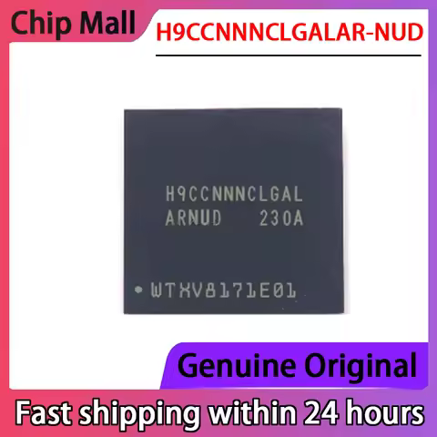 1PCS H9CCNNNCLGALAR-NUD H9CCNNNCLGAL 4G FBGA178 NEW LPDDR3 1866Mbps 4G Memory Chip IC