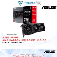 ASUS Prime Radeon RX 9060 XT 16GB / 8GB GDDR6 OC Edition Graphics Card | PRIME-RX9060XT-O16G / PRIME