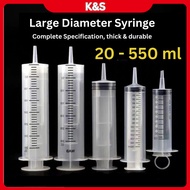 Picagari Syringe Penyedut Gergasi Besar Servis Engine Minyak Enjin Rem Diskbrake Pam Pump Jarum 100 