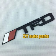 TRD Carbon Fiber 3D Decal Sticker Grille Emblem For Toyota Vios Innova Fortuner Hiace Wigo Rush Avan