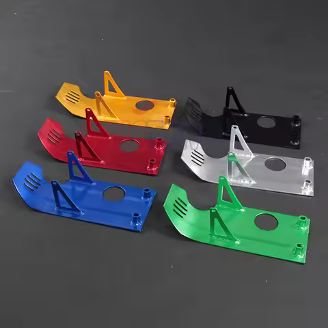 Motorcycle Aluminum Skid Plate Engine Case Protector FOR Dirt Pit Bike Lifan YX 50cc-140cc Honda CRF