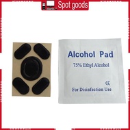 XI Mouse Skates Mouse Feet For - G102 G  Wired Mouse Glides Black 1 Set