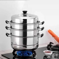 Thick Steamer Steamer Rice Cooker Steamer Steamer Steamer Rack Steamer Pot Drawer Kitchen Multi-Purp