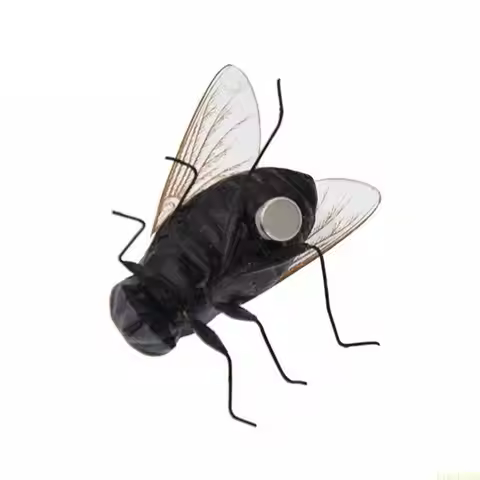 Small Insect Fridge Magnets Strong Magnets Simulation Fly Fridge Magnet for Home