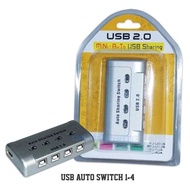 Auto Switch Printer 4 Port Usb / Sharing Switcher 1-4 / switch 4port